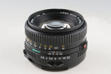 Mamiya-Sekor C 80mm F/2.8 N Lens for Mamiya 645 #66156E5