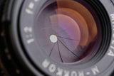 Minolta M-Rokkor 40mm F/2 Lens for Leica M #66245F5