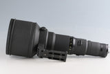 Nikon Nikkor ED 600mm F/4 Ais Lens #66293L