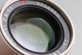 Contax Carl Zeiss Sonnar T* 90mm F/2.8 Lens for G1/G2 #6632 A1