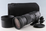 Sigma C 150-600mm F/5-6.3 DG Lens for Nikon #66375 L