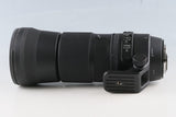 Sigma C 150-600mm F/5-6.3 DG Lens for Canon #66376 F6