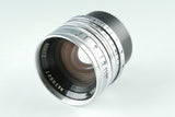 Zunow 35mm F/1.7 Lens for Leica L39 *購入希望の方は弊社までご連絡ください*