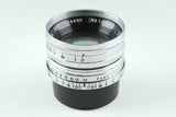Zunow 35mm F/1.7 Lens for Leica L39 *購入希望の方は弊社までご連絡ください*