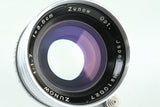 Zunow 35mm F/1.7 Lens for Leica L39 *購入希望の方は弊社までご連絡ください*