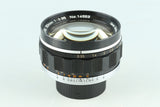 Canon 50mm F/0.95 Lens Modified to Leica M #27974F5