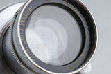 Leica Leitz Summar Tropen 50mm F/2 Lens for Leica L39 #31682K