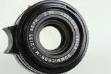 Leica Summicron-M 35mm F/2 ASPH. Black Paint Lens for Leica M #36560T