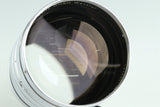 Leica Leitz Summarex 85mm F/1.5 Lens for Leica L39 #37827T