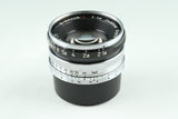 Nikon W-Nikkor C 35mm F/1.8 Lens for Leica L39 #38319E5