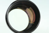 Canon FD 85mm F/1.2 S.S.C. ASPH Lens #38499F5