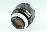 Canon FD 85mm F/1.2 S.S.C. ASPH Lens #38499F5