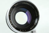 Zunow 35mm F/1.7 Lens for Leica L39 #38633K *購入希望の方は弊社までご連絡ください*