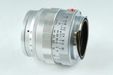 Leica Leitz Summilux 50mm F/1.4 Lens for Leica M #39439K