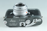 Leica MP LHSA Grey Hammertone Finish + Summicron-M 35mm F/2 Lens + Leica vit M With Box #41120K