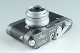 Leica MP LHSA Grey Hammertone Finish + Summicron-M 35mm F/2 Lens + Leica vit M With Box #41120K