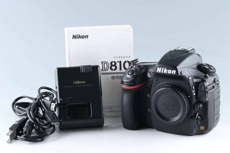 Nikon D810 Digital SLR Camera *Sutter Count:406064 #42857F1 – IROHAS SHOP