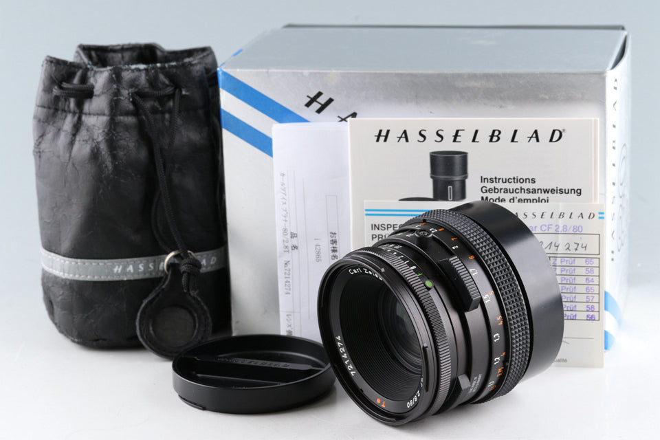 Hasselblad Carl Zeiss Planar T* 80mm F/2.8 CF Lens With Box 