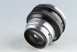 Nikon S3 Black Paint + Nikkor-S.C 50mm F/1.4 Lens #42905T