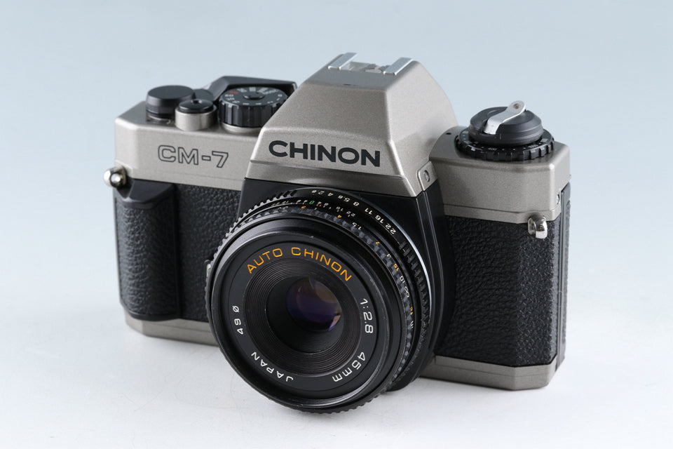 500円引きクーポン】 完動品 フィルムカメラ CM-7 CHINON ❁ フィルム