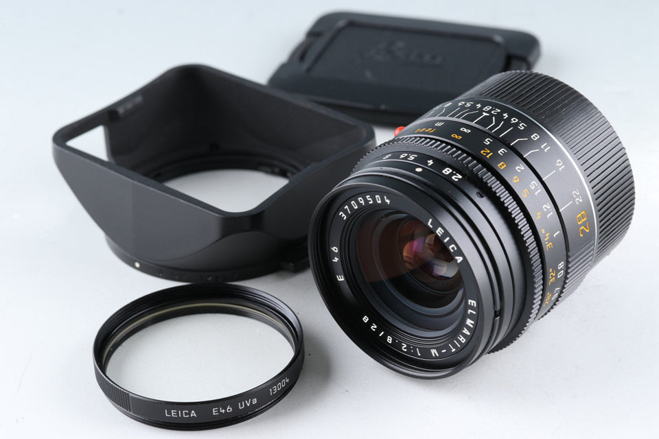 Leica Leitz Elmar 35mm F/3.5 Lens for L39 + Leica M Adapter