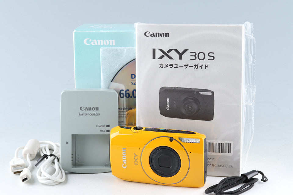 Canon IXY 30S Digital Camera With Box #43356L3 – IROHAS SHOP