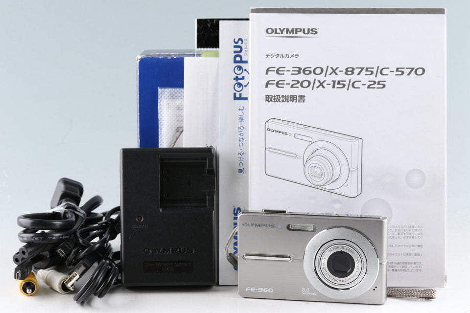 Olympus Camedia FE-360 Digital Camera With Bix #43590L6