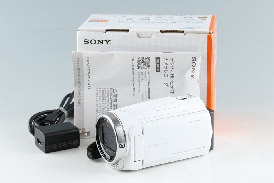 Sony HDR CX Handycam With Box *Japanese version only* #L2