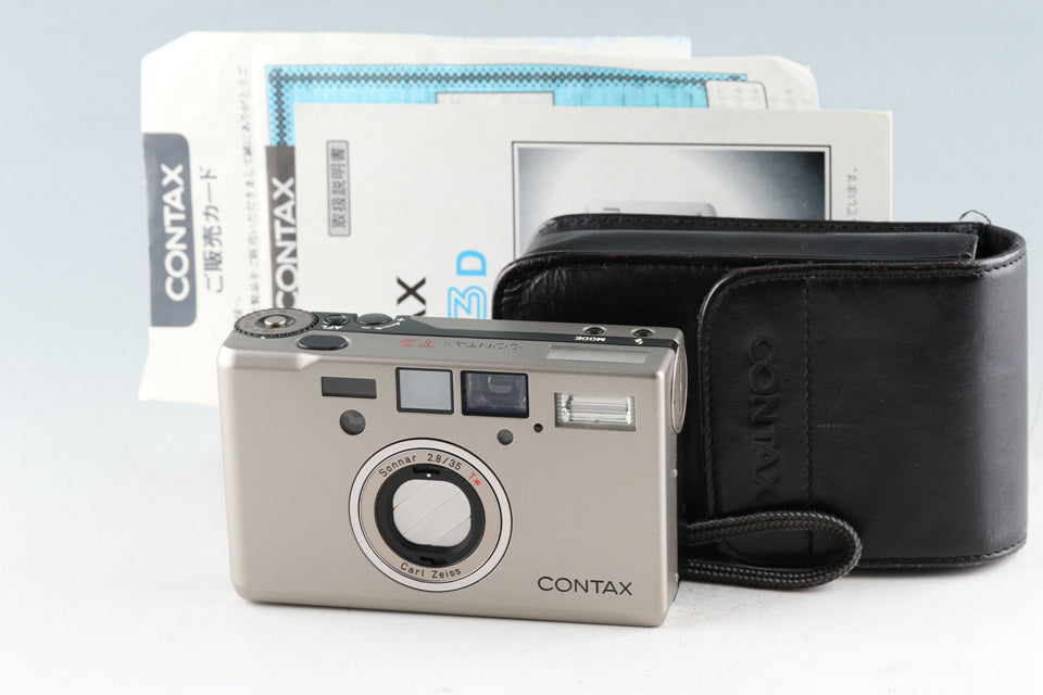 Contax T3 35mm Point & Shoot Film Camera 44214D1 IROHAS SHOP