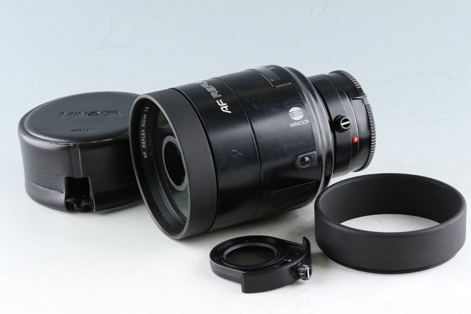 Minolta AF Reflex 500mm F/8 Lens for Sony AF #44901G42 – IROHAS SHOP