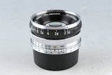 Nikon Nippon Kogaku W-Nikkor 35mm F/1.8 Lens for Leica L39 + 35mm Finder #45182K
