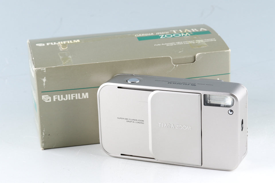 Fujifilm Cardia Mini Tiara Zoom 35mm Point & Shoot Film Camera With Box  #45750L6