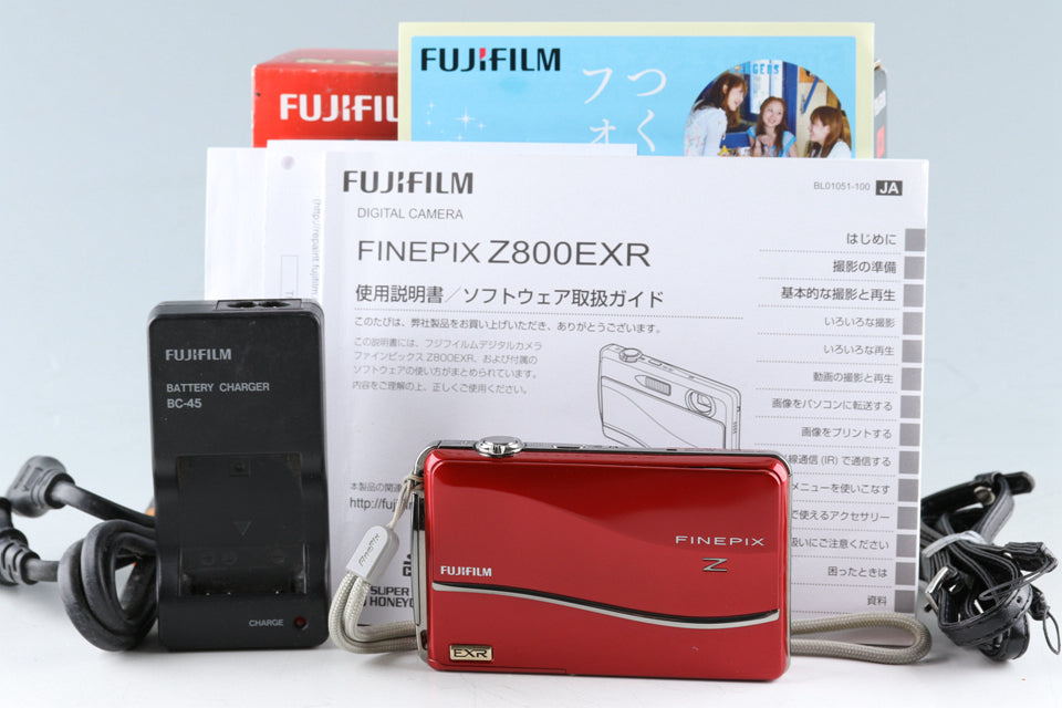 FUJI FILM FinePix Z FINEPIX Z800EXR RED - デジタルカメラ