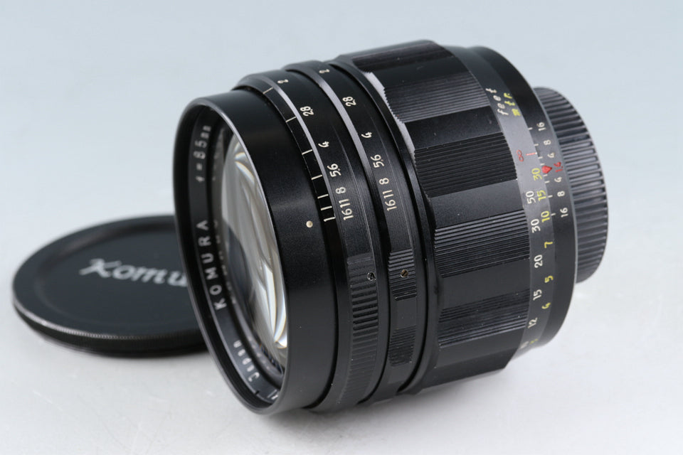 Sankyo Kohki Komura 85mm F/1.4 Lens for M42 #46517F4 – IROHAS SHOP