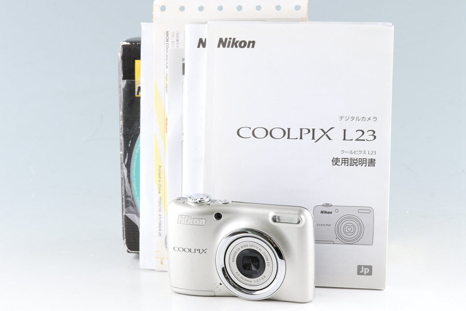 Nikon Coolpix L23 Digital Camera With Box #46791L4