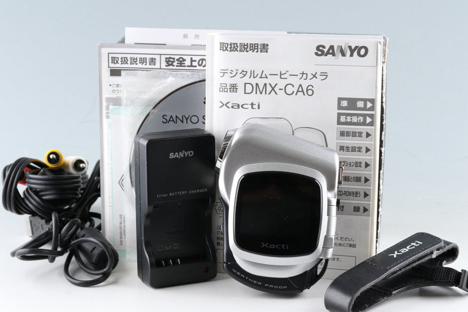 上質仕様SANYO Xacti DMX-CA6 デジタルビデオカメラ デジカメ 動作品 デジタルカメラ