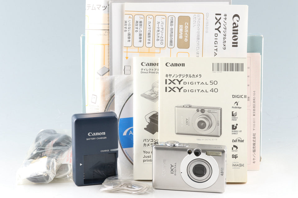 Canon IXY 50 Digital Camera With Box #46948L3 – IROHAS SHOP