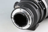 Nikon Nikkor*ED 200mm F/2 Ais Lens #47077H