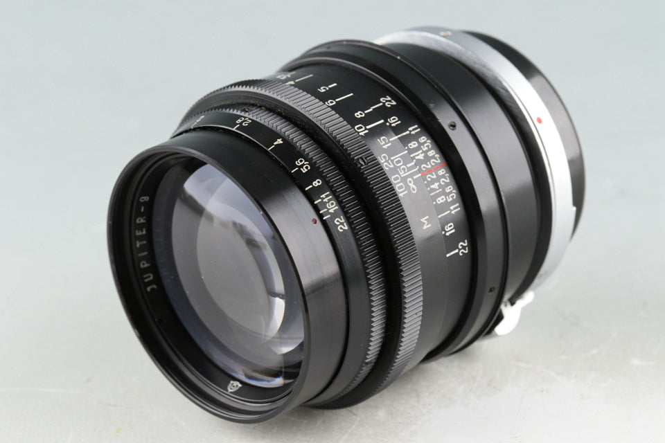 Jupiter-9 85mm F/2 Lens for Contax C, Nikon S #47257C2 – IROHAS SHOP