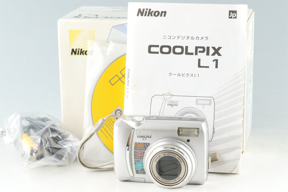 Nikon Coolpix L1 Digital Camera With Box #47337L5