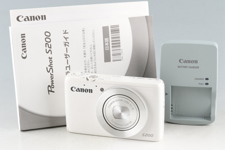 Canon Power Shot S200 Digital Camera #47624E4 – IROHAS SHOP