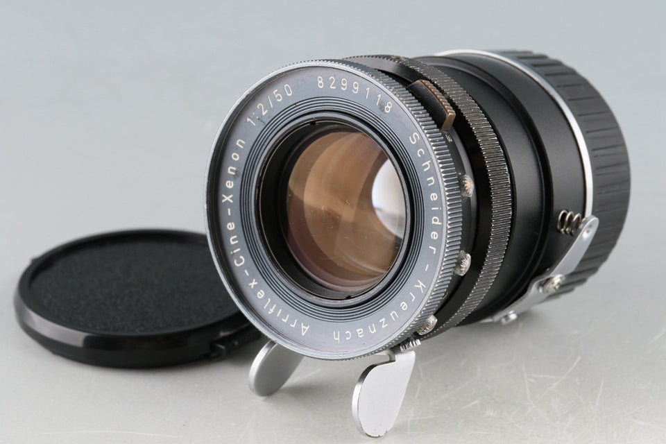 Schneider-Kreuznach Arriflex-Cine-Xenon 50mm F/2 Lens + M mount Adapter  #47962C2