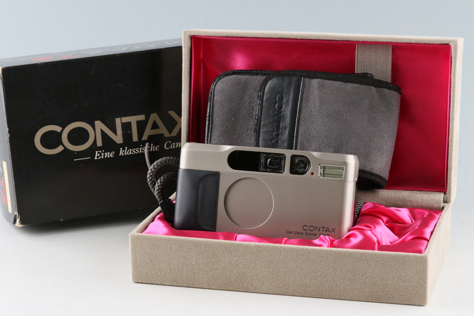 Contax T2 35mm Point & Shoot Film Camera With Box 48011L8 IROHAS SHOP