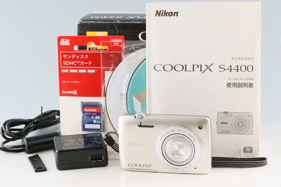 Nikon Coolpix S4400 Digital Camera With Box #48172L4