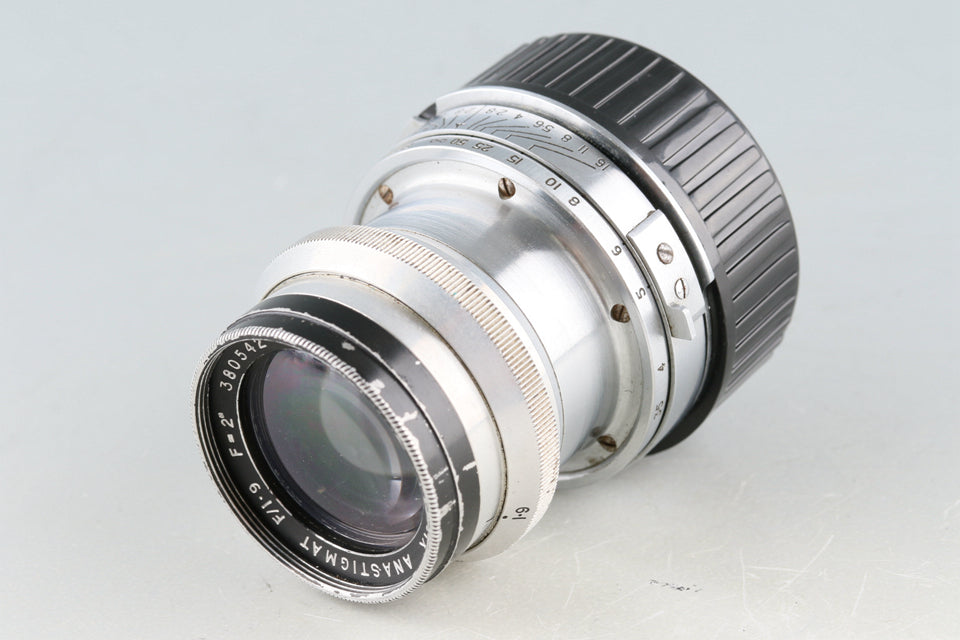 Dallmeyer Super-Six Anastigmat 2inch F/1.9 Lens for L39 + Leica M Adap –  IROHAS SHOP