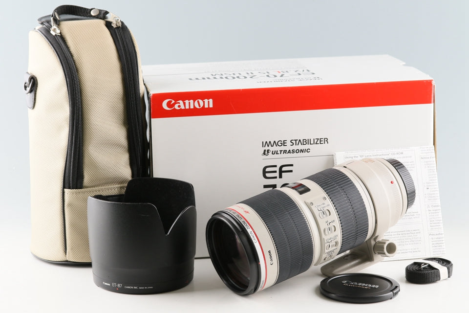 Canon Zoom EF 70mm-200 F/2.8 L IS II USM Lens With Box #48997L2 ...