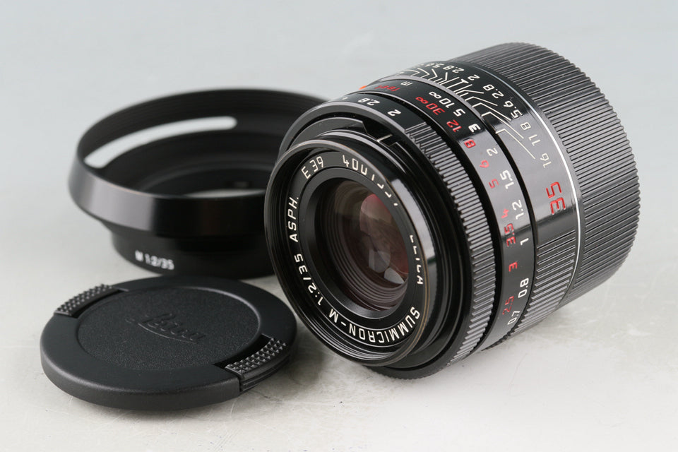 Leica Summicron-M 35mm F/2 ASPH. Black Paint Lens for Leica M