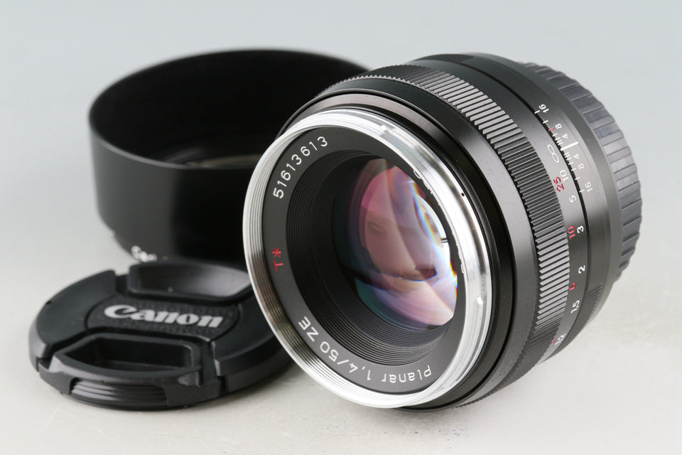 光学美品 Carl Zeiss PLANAR T* 50mm F1.4 - レンズ(単焦点)