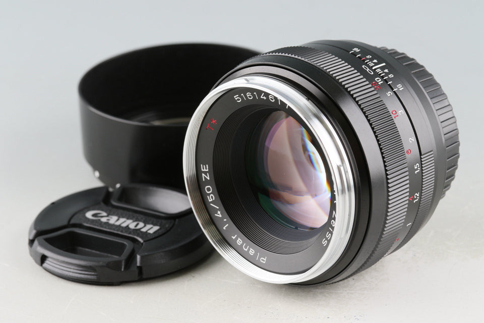 Carl Zeiss Planar 50mm f1.4 ZE canon EF - レンズ(単焦点)