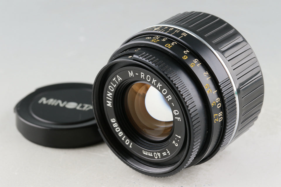 Minolta M-Rokkor-QF 40mm F/2 Lens for Leica M #49752F5 – IROHAS SHOP